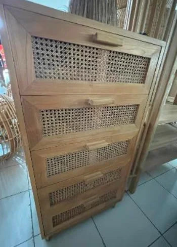 Rattan Tallboy