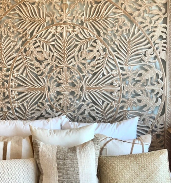 Leafy Dreams Mandala Headboard