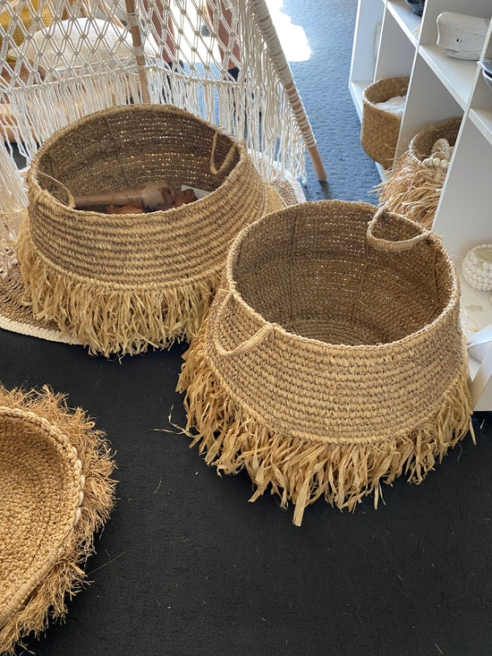 Raffia Basket