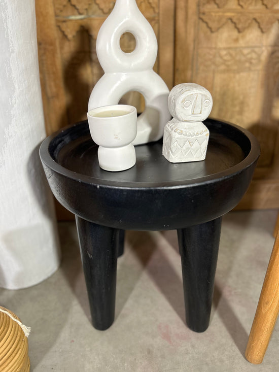 Black Side Table